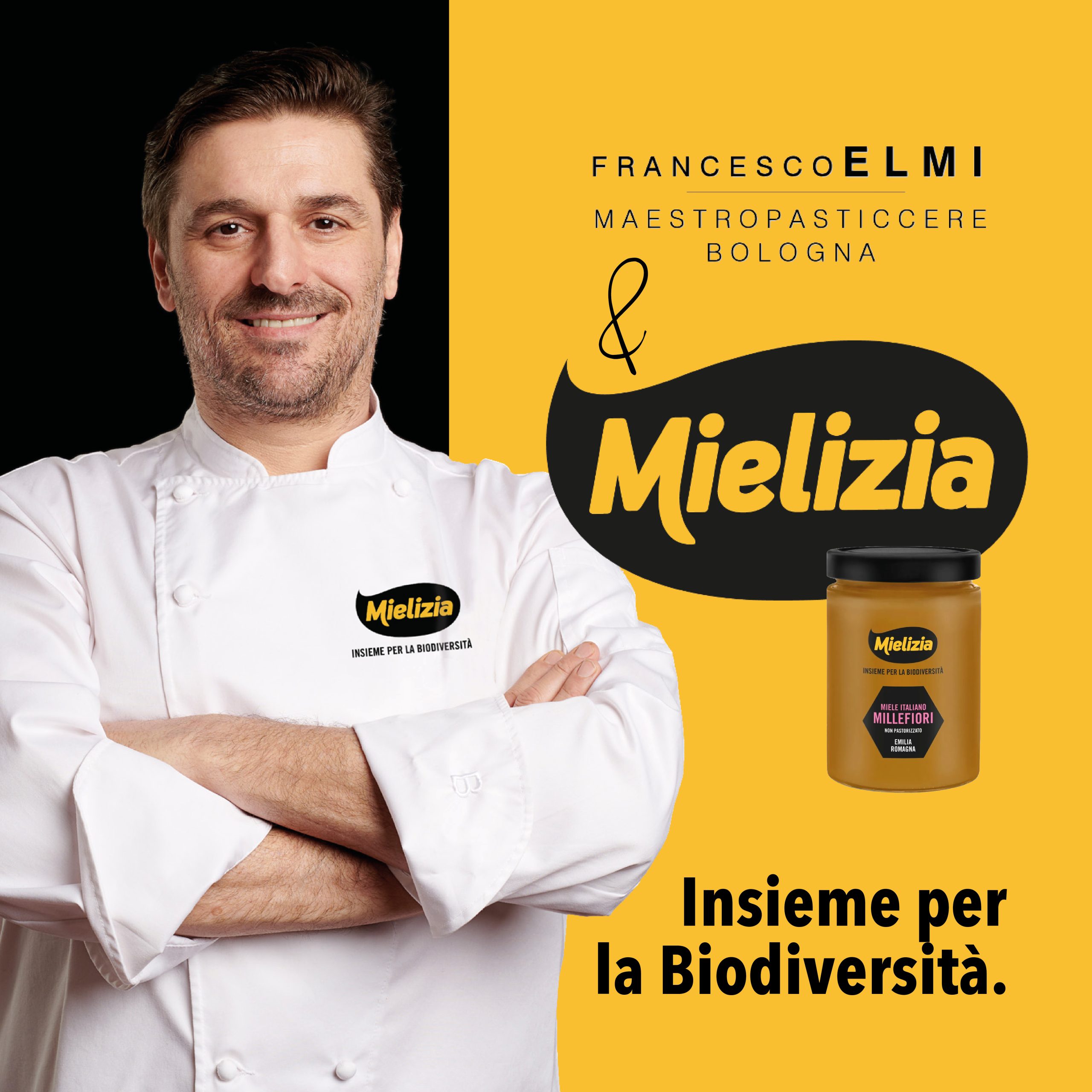 Il Maestro Pasticcere Francesco Elmi è Brand Ambassador Mielizia